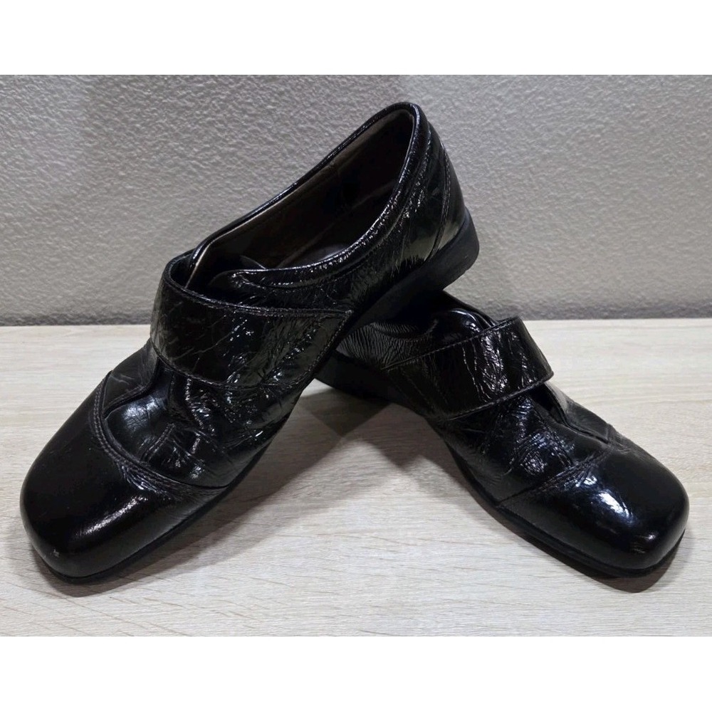 Josef Seibel Dark Red Brown Leather Mary Jane‎ Comfort Shoes EU 39